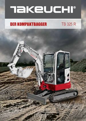 Miniescavatori Takeuchi TB 325 R