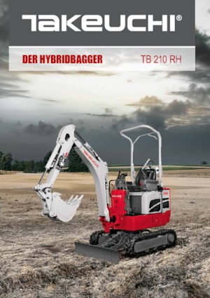 Miniescavatori Takeuchi TB 210 Hybrid