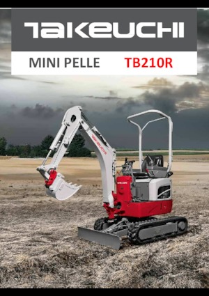 Miniescavatori Takeuchi TB 210 R