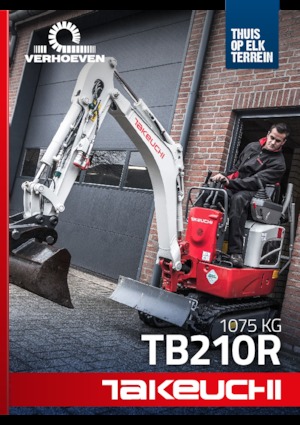 Miniescavatori Takeuchi TB 210 R