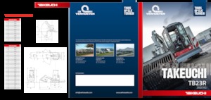 Miniescavatori Takeuchi TB 23 R