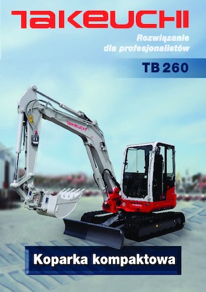 Miniescavatori Takeuchi TB 260