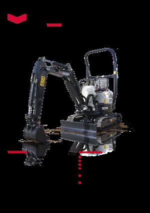 Miniescavatori Schaeff TC 10 Z