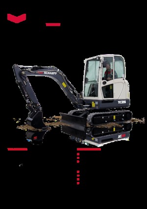 Miniescavatori Schaeff TC 25