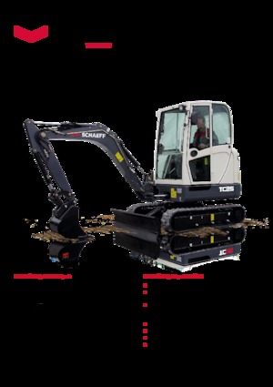 Miniescavatori Schaeff TC 25
