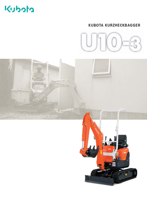 Miniescavatori Kubota U10-3 G