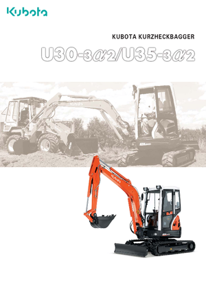 Miniescavatori Kubota U30-3α2 GL