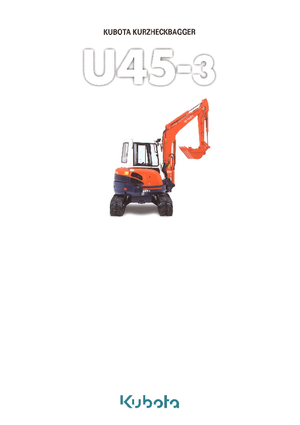 Miniescavatori Kubota U45-3 G
