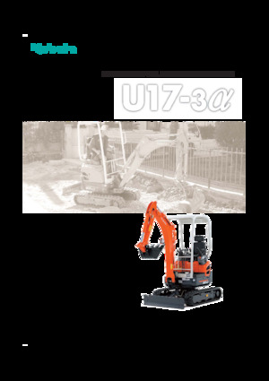 Miniescavatori Kubota U17-3A