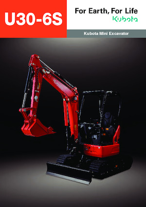 Miniescavatori Kubota U30-6S