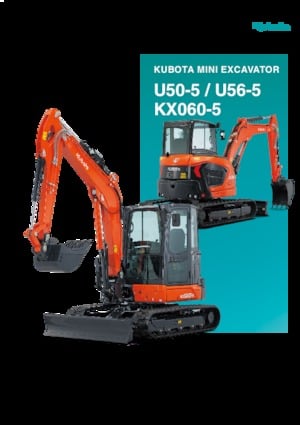 Miniescavatori Kubota U50-5