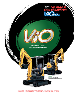 Miniescavatori Yanmar VIO 20