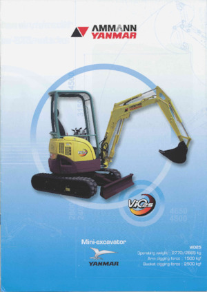Miniescavatori Yanmar VIO 25