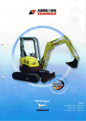Miniescavatori Yanmar VIO 25