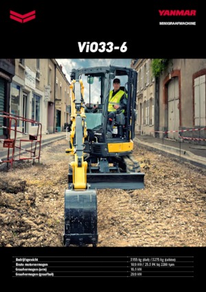 Miniescavatori Yanmar VIO 33-6 CR