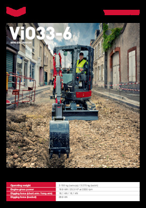 Miniescavatori Yanmar ViO33-6 