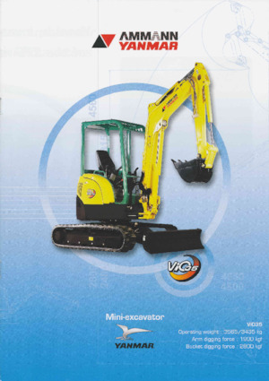 Miniescavatori Yanmar VIO 35