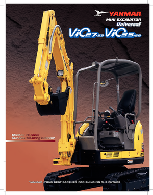 Miniescavatori Yanmar VIO 35