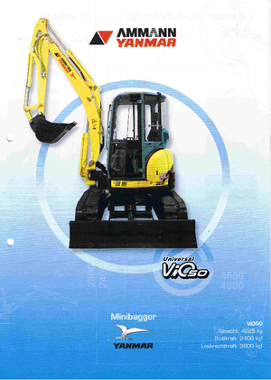 Miniescavatori Yanmar VIO 50 Univ