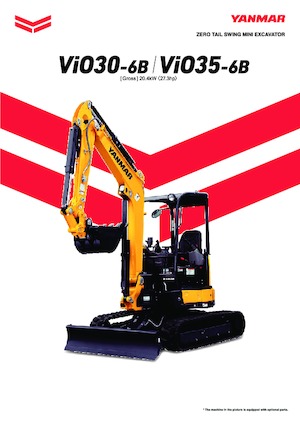 Miniescavatori Yanmar Vio30-6B 