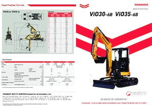 Miniescavatori Yanmar Vio30-6B 