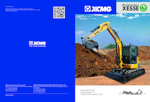 Miniescavatori XCMG XE55E