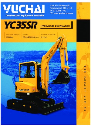Miniescavatori Yuchai YC35SR