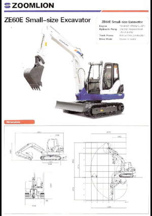Miniescavatori Zoomlion ZE60E
