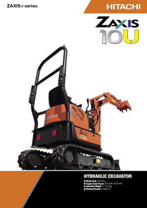 Miniescavatori Hitachi ZX10U-2