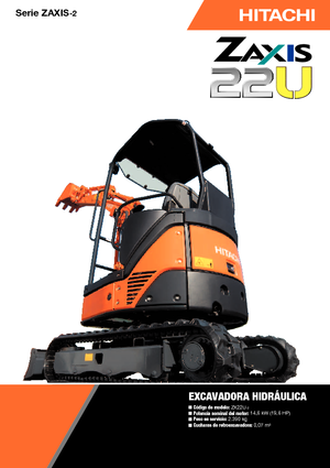 Miniescavatori Hitachi ZX 22 U-2