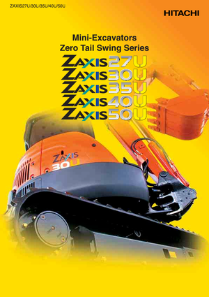 Miniescavatori Hitachi ZX 27 U-2