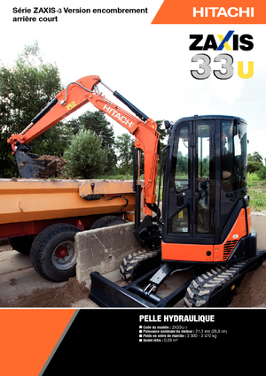 Miniescavatori Hitachi ZX 33 U 3