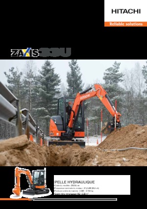 Miniescavatori Hitachi ZX33U-5A