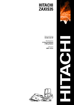 Miniescavatori Hitachi ZX 35 U-2