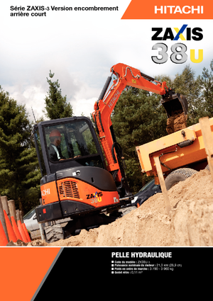 Miniescavatori Hitachi ZX 38 U 3