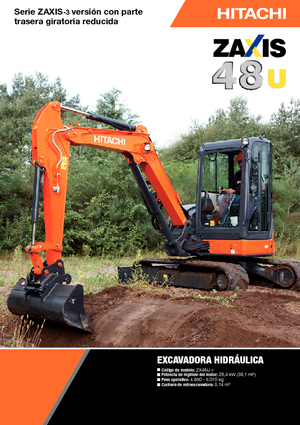 Miniescavatori Hitachi ZX 48 U 3