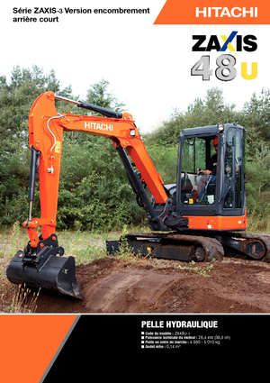 Miniescavatori Hitachi ZX 48 U 3