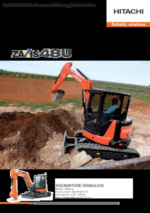 Miniescavatori Hitachi ZX48U-5A