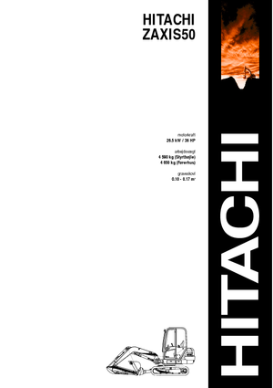 Miniescavatori Hitachi ZX 50