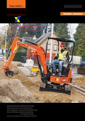 Miniescavatori Hitachi ZX17U-6