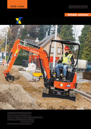 Miniescavatori Hitachi ZX17U-6