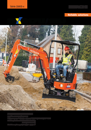 Miniescavatori Hitachi ZX17U-6