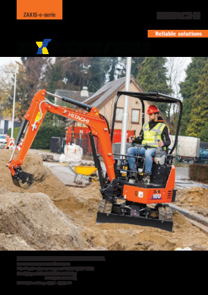 Miniescavatori Hitachi ZX17U-6