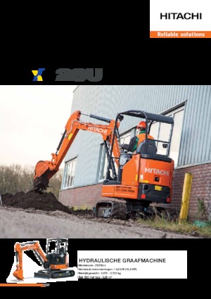 Miniescavatori Hitachi ZX26U-5