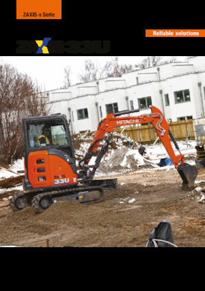 Miniescavatori Hitachi ZX33U-6