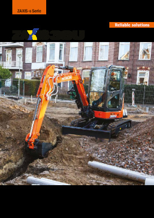 Miniescavatori Hitachi ZX38U-6