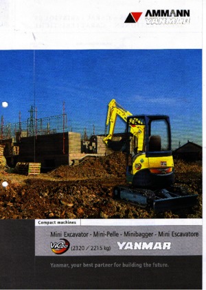 Miniescavatori Yanmar VIO 20