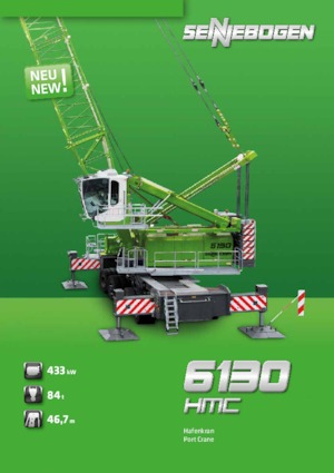 Gru semoventi - braccio a traliccio Sennebogen 6130 HMC