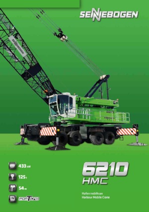 Gru semoventi - braccio a traliccio Sennebogen 6210 HMC
