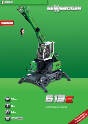 Gru semoventi - braccio telescopico Sennebogen 613 M